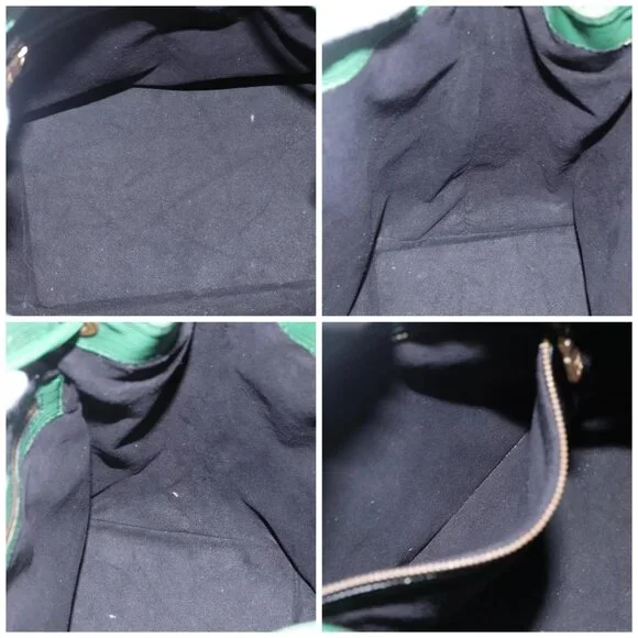 LOUIS VUITTON Epi Petit Noe Shoulder Bag Green M44104 LV Auth bs29603